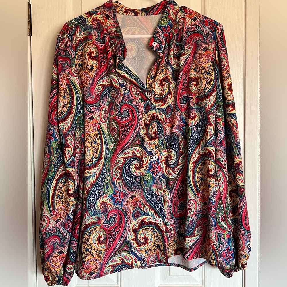 Paisley blouse